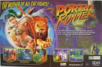 Portal Runner promotional flyer Box Art