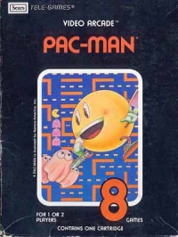Pac-Man (Sears Tele-Games) Box Art