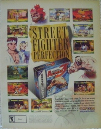 Street Fighter Alpha 3 Promotional Flyer (GBA) Box Art