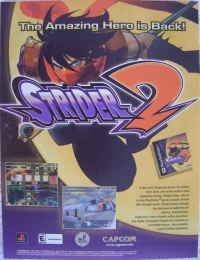 Strider 2 Promotional Flyer Box Art