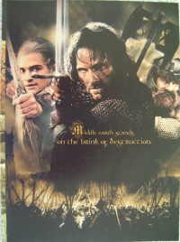 Lord of the Rings, The: The Two Towers Promotional Flyer (Gatefold) Box Art