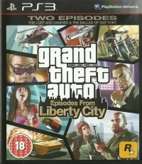 Grand Theft Auto: Episodes from Liberty City Box Art