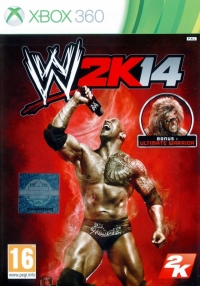 WWE 2K14 (Including the Ultimate Warrior) Box Art