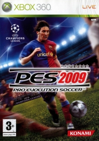 Pro Evolution Soccer 2009 [SE][FI][NO][DK][IS] Box Art