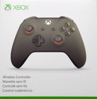 Microsoft Wireless Controller 1708 (Green / Orange) Box Art