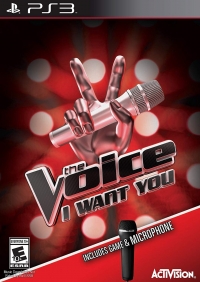 Voice, The: I Want You (Includes Game & Microphone) Box Art