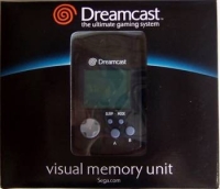 Sega Visual Memory Unit (clear black) Box Art