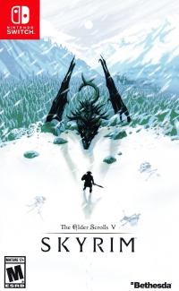Elder Scrolls V, The: Skyrim (white cover) Box Art