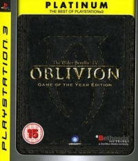 Elder Scrolls IV, The: Oblivion - Game of the Year Edition - Platinum [UK] Box Art