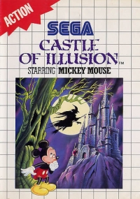 Castle of Illusion Starring Mickey Mouse (6 languages) Box Art
