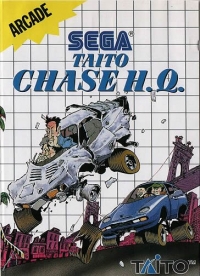 Chase H.Q. (Sega®) Box Art