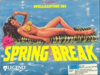 Steve Meretzky's Spellcasting 301: Spring Break (5.25 Disk) Box Art
