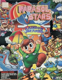 Parasol Stars: The Story of Rainbow Islands II Box Art