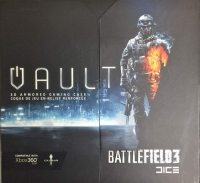 Calibur 11 Battlefield 3 Vault 3D Armored Gaming Case for Xbox 360 Slim Box Art