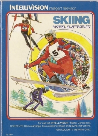 Skiing (blue label) Box Art