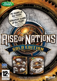 Rise of Nations: Gold Edition Box Art