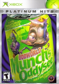 Oddworld: Munch's Oddysee - Platinum Hits Box Art