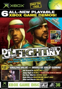 Official Xbox Magazine Disc 36 (plastic case) Box Art