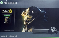 Microsoft Xbox One X 1TB - Fallout 76 (X21-88142-01) Box Art