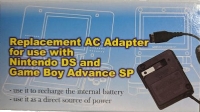 Nintendo DS and Game Boy Advance SP AC Adapter Box Art