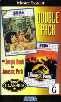 Double Pack: The Jungle Book and Jurassic Park Box Art