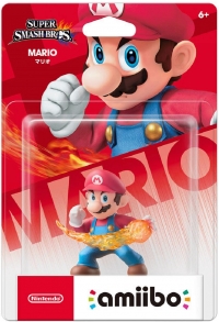 Mario - Super Smash Bros. (red Nintendo logo) Box Art