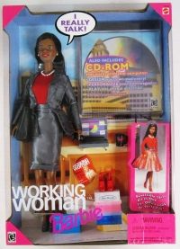 Working Woman Barbie Box Art
