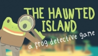 Haunted Island, The: a Frog Detective Game Box Art