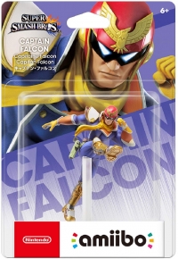 Super Smash Bros. - Captain Falcon (red Nintendo logo) Box Art