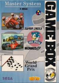 Game Box: Série Corridas (World Grand Prix 2 Jogadores, Sega Special) Box Art
