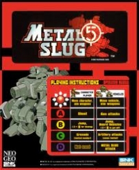 Metal Slug 5 Box Art