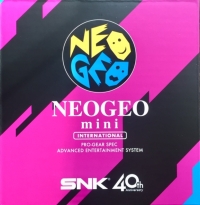 Neo Geo Mini International [EU] Box Art