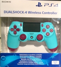 Sony DualShock 4 Wireless Controller CUH-ZCT2E (Berry Blue) Box Art