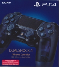 Sony DualShock 4 Wireless Controller CUH-ZCT2E - 500 Million Limited Edition Box Art