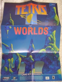 Tetris Worlds Poster (GBA) Box Art