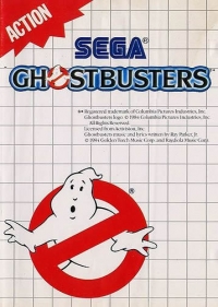 Ghostbusters (Sega®) Box Art