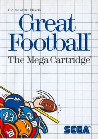 Great Football (Sega®) Box Art