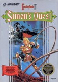 Castlevania II: Simon's Quest Box Art