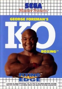 George Foreman's KO Boxing Box Art