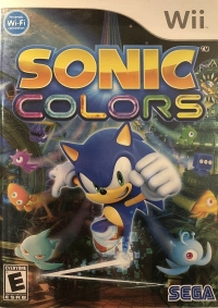 Sonic Colors (foil cover) Box Art