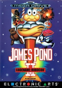 James Pond II: Codename RoboCod Box Art