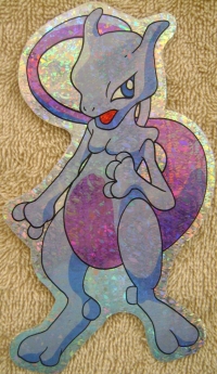 Pokémon Holofoil Sticker - Mewtwo Box Art