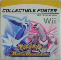 Pokémon Battle Revolution Collectible Poster Box Art