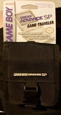 Game Boy Advance SP Game Traveler - Black Box Art