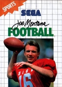 Joe Montana Football Box Art