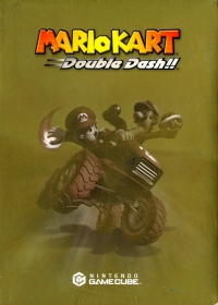 Mario Kart: Double Dash!! (gold slipcover) Box Art