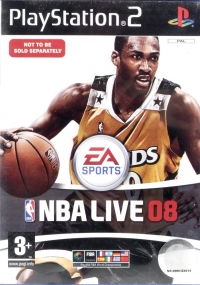 NBA Live 08 (NOT TO BE SOLD SEPARATELY) Box Art