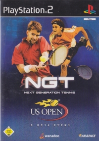 Next Generation Tennis US Open [DE] Box Art