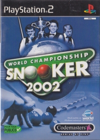 World Championship Snooker 2002 [DE][FR] Box Art