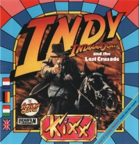 Indiana Jones and the Last Crusade: The Action Game - Kixx Box Art